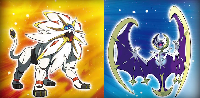 Pokémon Sun e Moon - Nome dos Lendários serão Solgaleo e Lunaala?