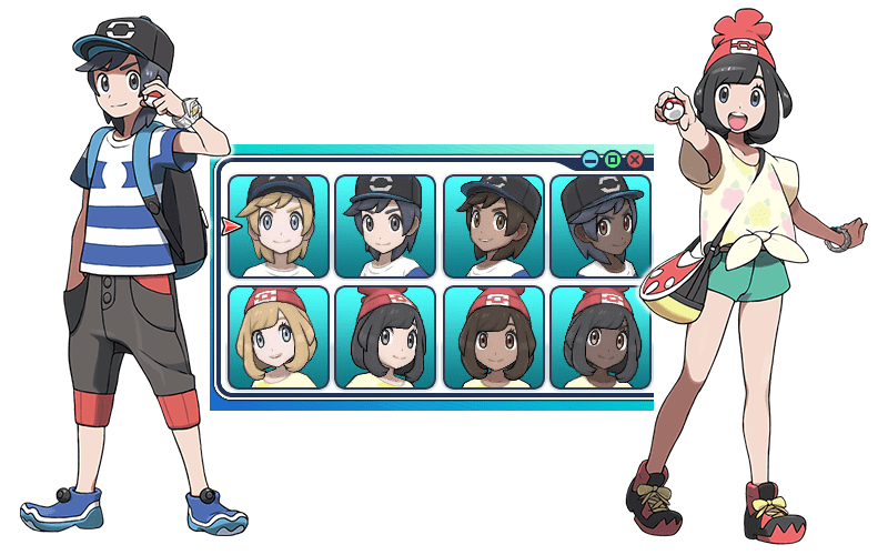 Pokémon Sun e Moon - Conheça os Personagens! 