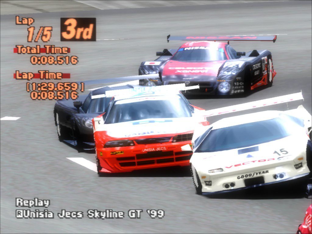 Gran Turismo 2 (PS1) - Carros Especiais / Special Cars 