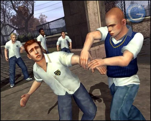 Torcer o braço dos coleguinhas era normal em "Bully"