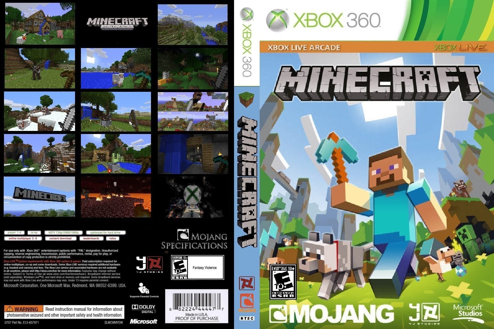 Jogo Original Minecraft Xbox 360