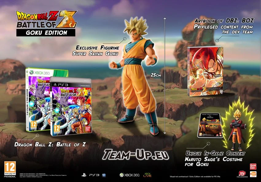 Dragon Ball Z: Battle of Z ganha edição especial na Europa