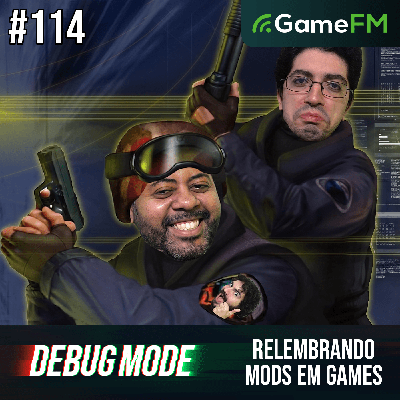 RELEMBRANDO MODS EM VIDEOGAMES - Debug Mode #114 - Podcast episode artwork