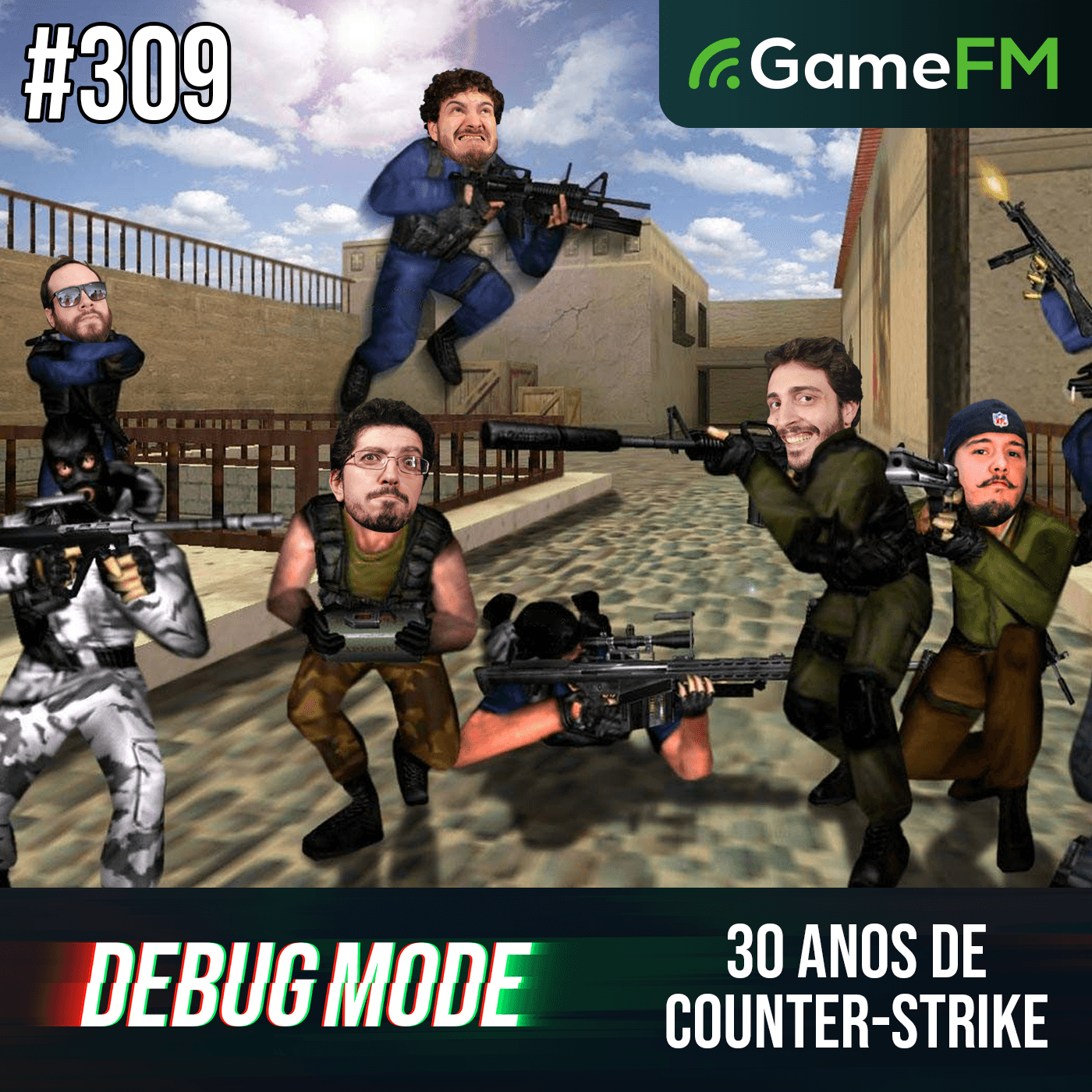 30 ANOS DE COUNTER-STRIKE - Debug Mode #309 - Podcast episode artwork