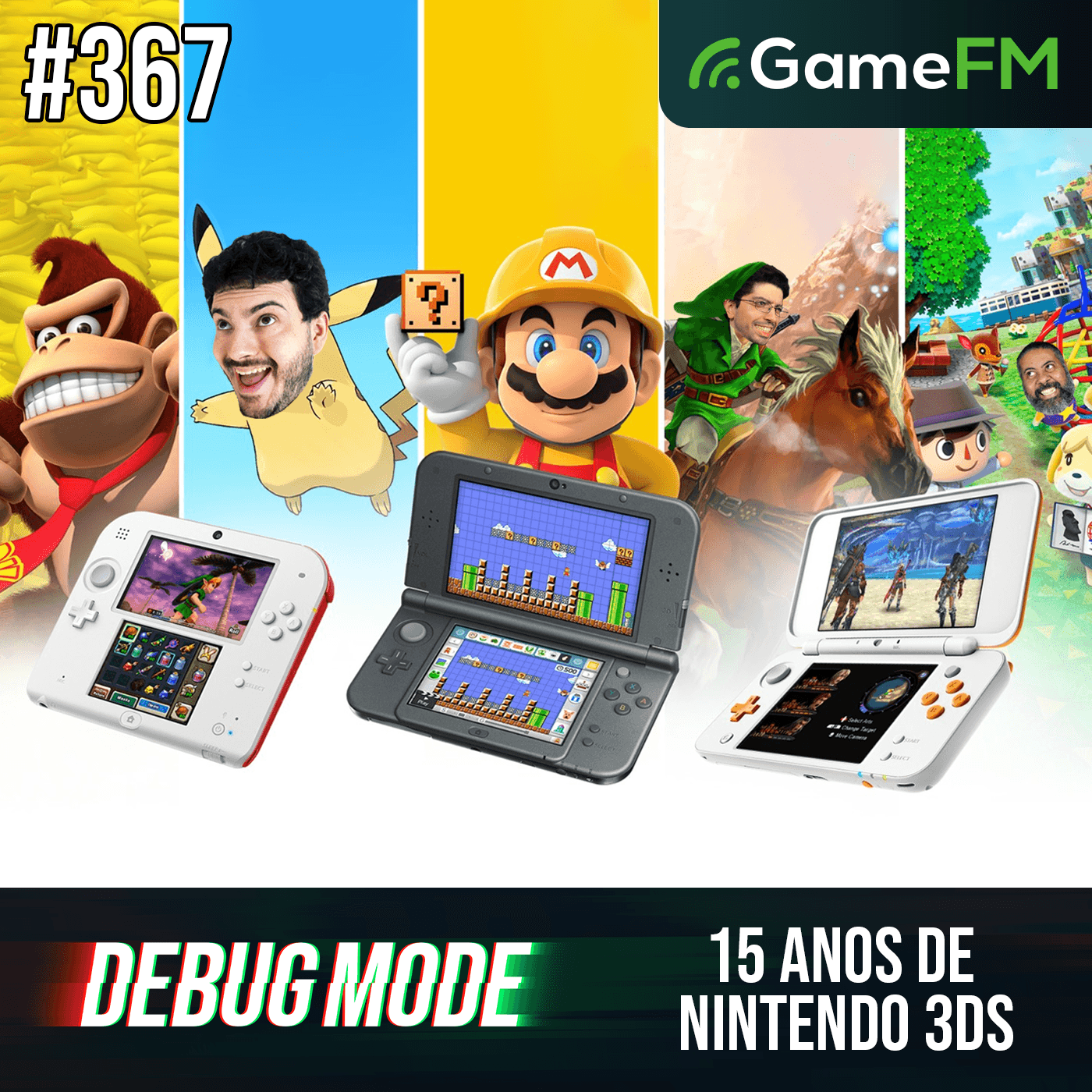 15 ANOS DE NINTENDO 3DS - Debug Mode #367 - Podcast episode artwork