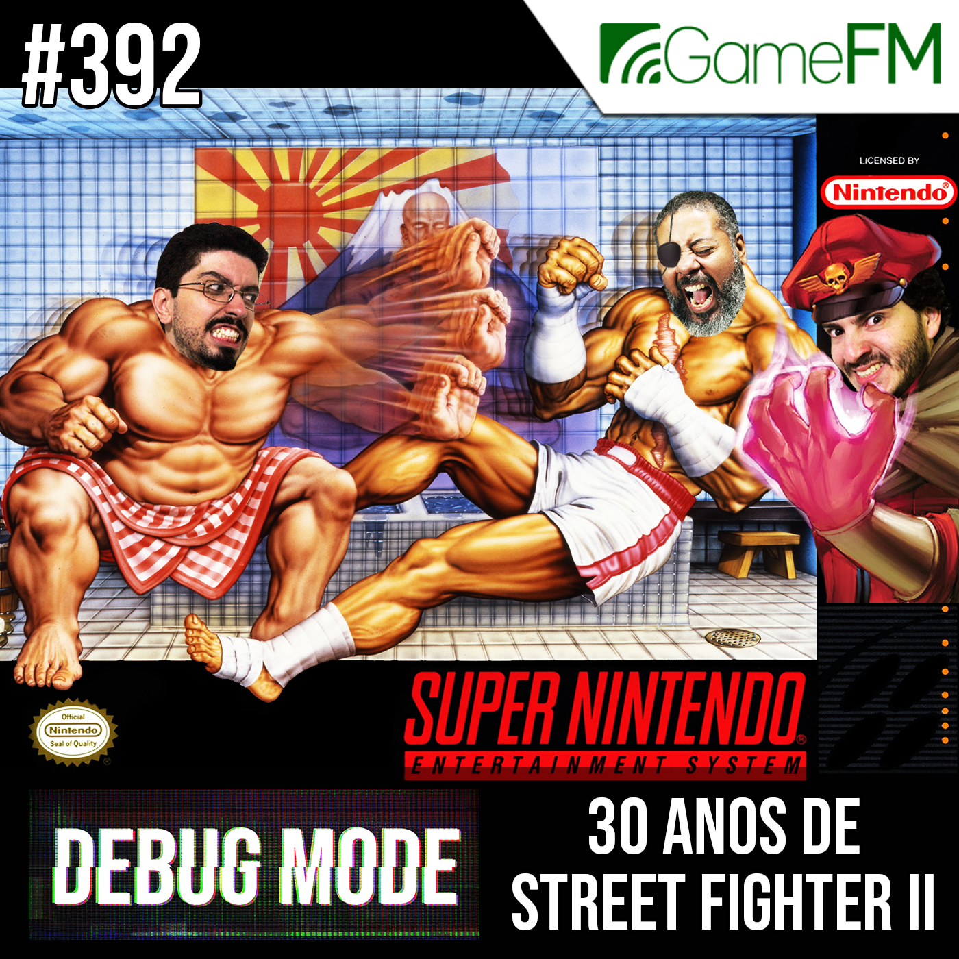 Debug Mode #392: 30 anos de Street Fighter II – Podcast episode artwork
