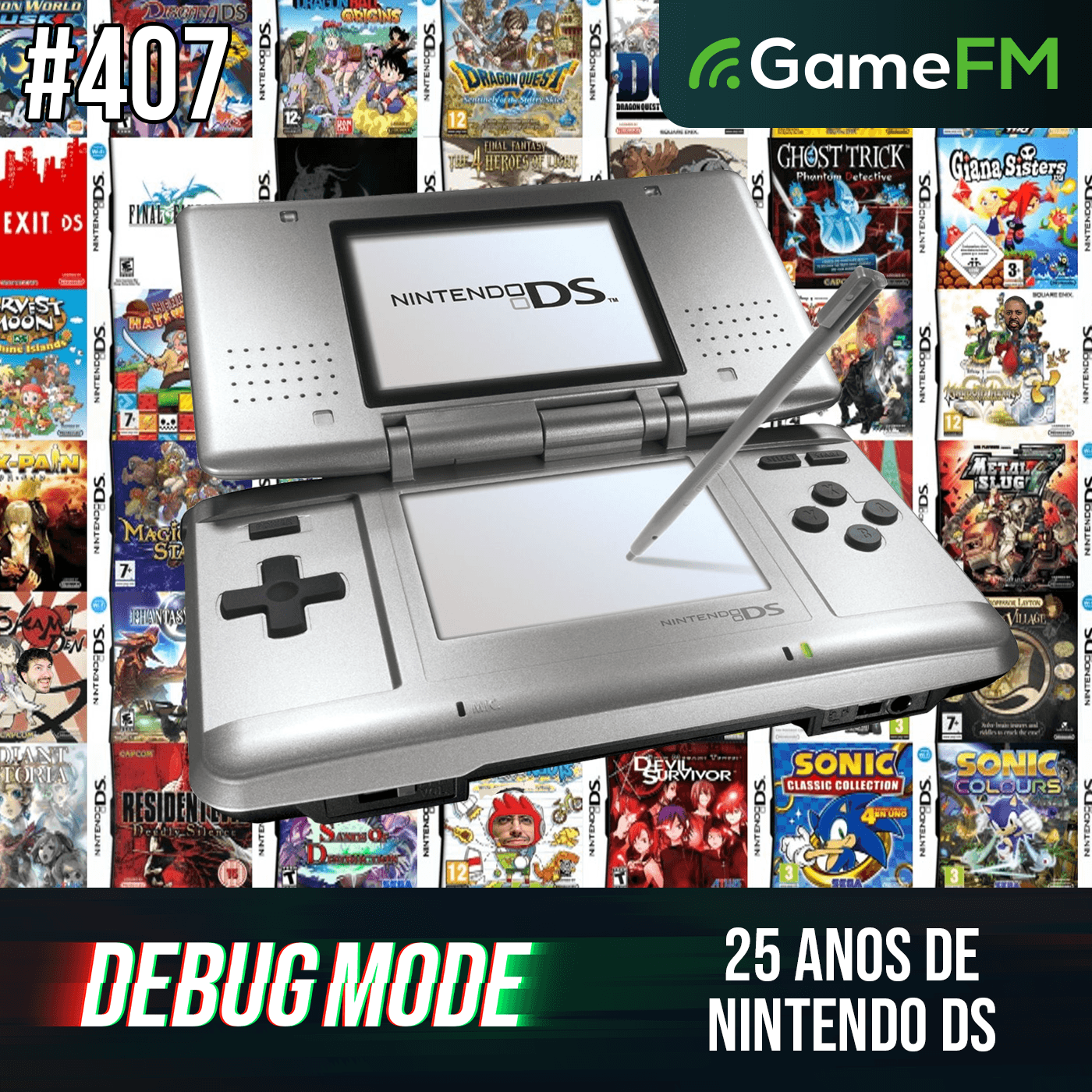 25 ANOS DE NINTENDO DS - Debug Mode #407 - Podcast episode artwork