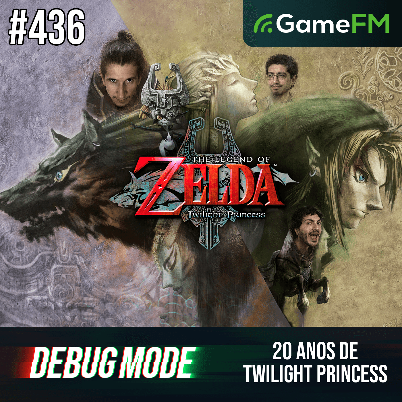20 ANOS DE ZELDA TWILIGHT PRINCESS - Debug Mode #436 - Podcast episode artwork
