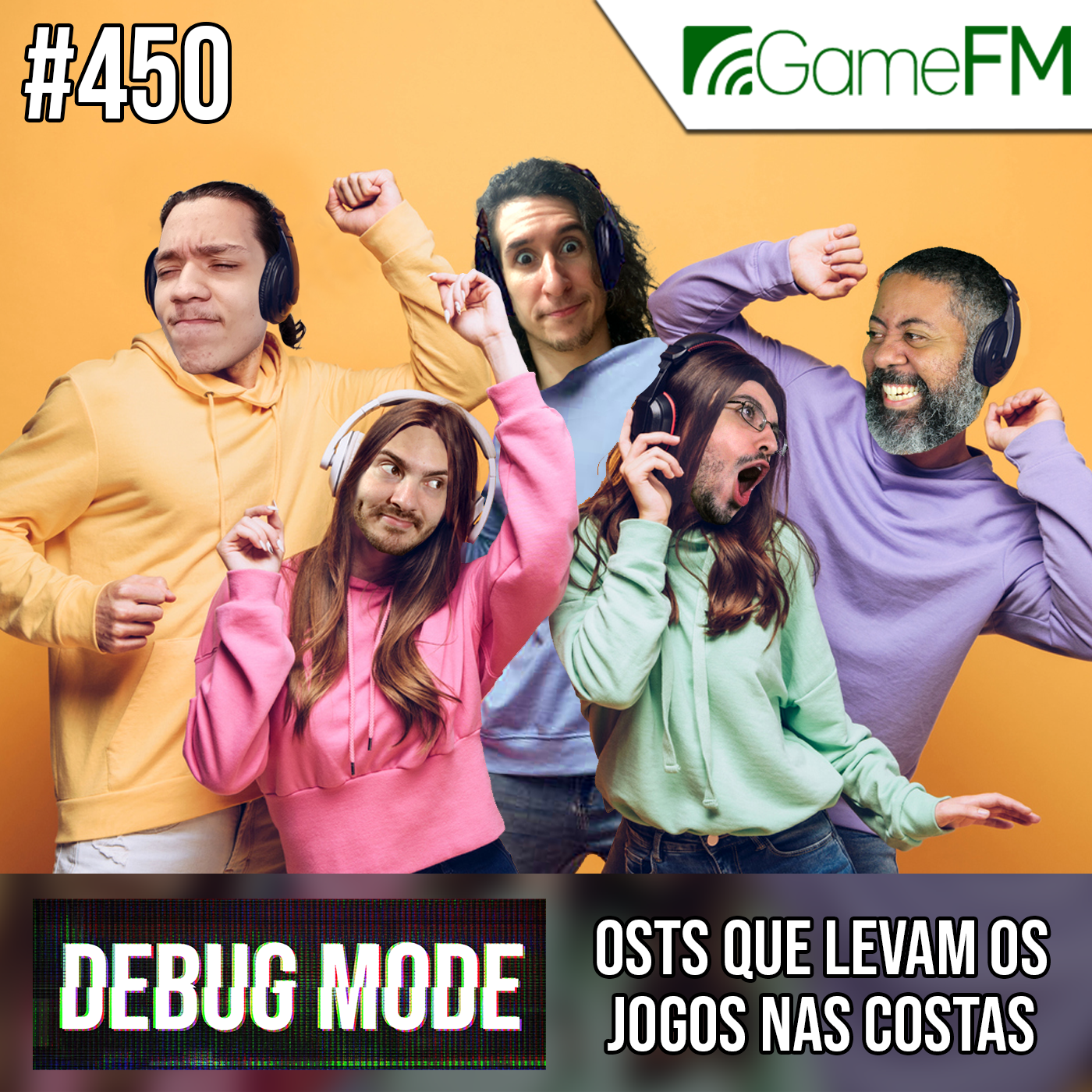 Debug Mode #450: Trilhas sonoras que levam os jogos nas costas - Podcast episode artwork