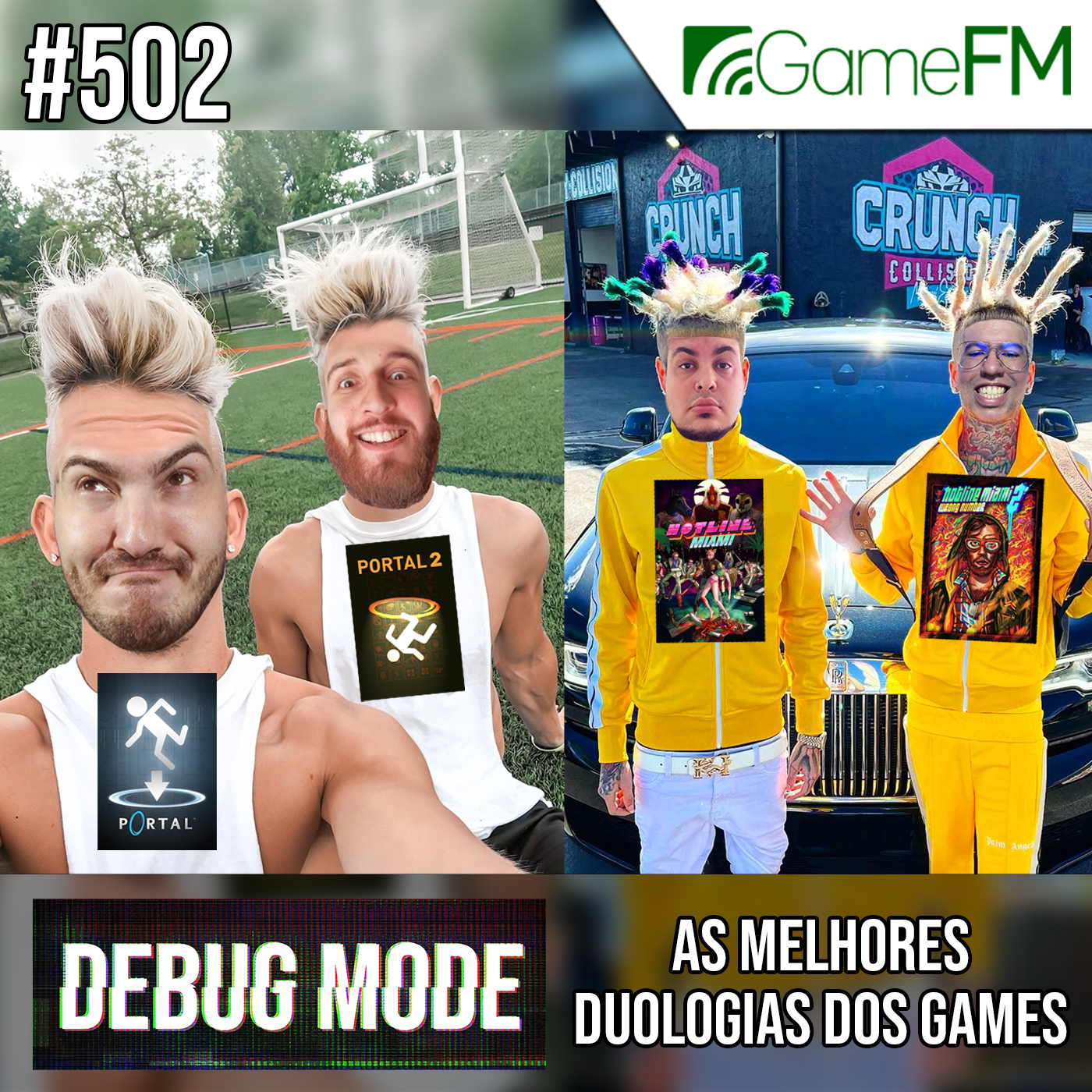 AS MELHORES DUOLOGIAS DOS GAMES - Debug Mode #502 - Podcast episode artwork