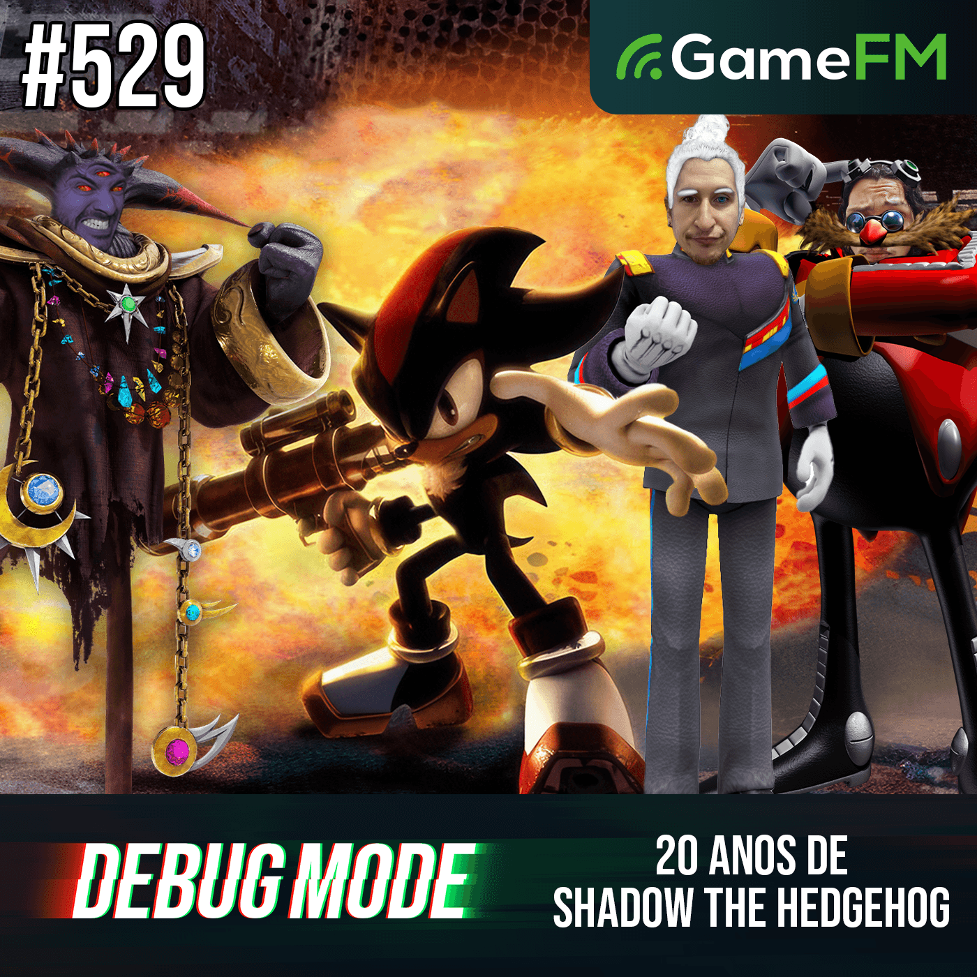 20 ANOS DE SHADOW THE HEDGEHOG - Debug Mode #529 - Podcast