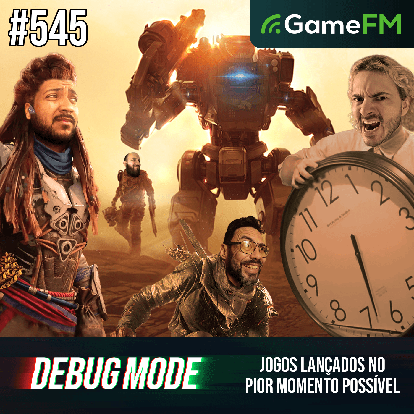 JOGOS LANÇADOS NO PIOR MOMENTO POSSÍVEL - Debug Mode #545 - Podcast