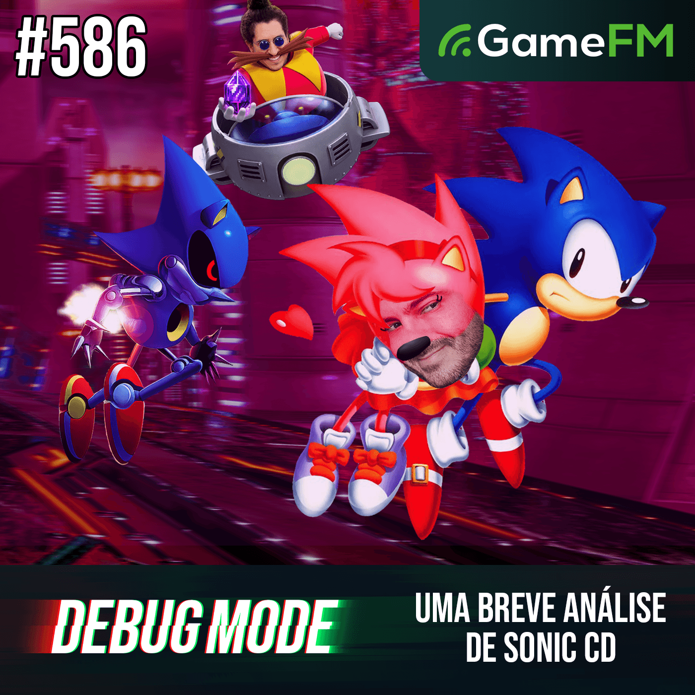 UMA BREVE ANÁLISE DE SONIC CD - Debug Mode #586 - Podcast